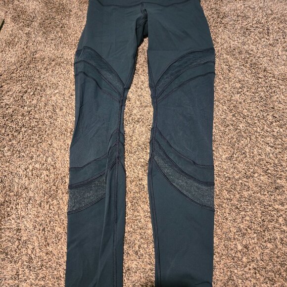 Lululemon Seek the Heat Tights Green Jasper 8 - Picture 3 of 6